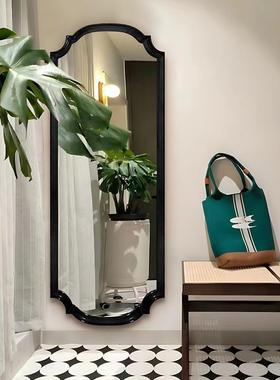 美式古复贴墙壁挂KLQS1048全身镜家用玄关古中地穿衣落镜子法式挂