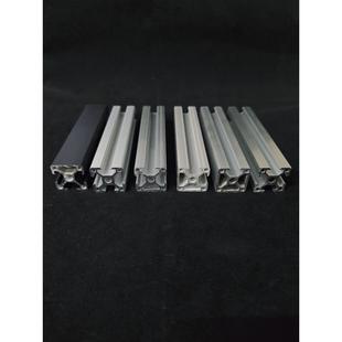 工业铝型材 欧标3030铝合金铝材银白黑色方管定制框架鱼缸架围栏