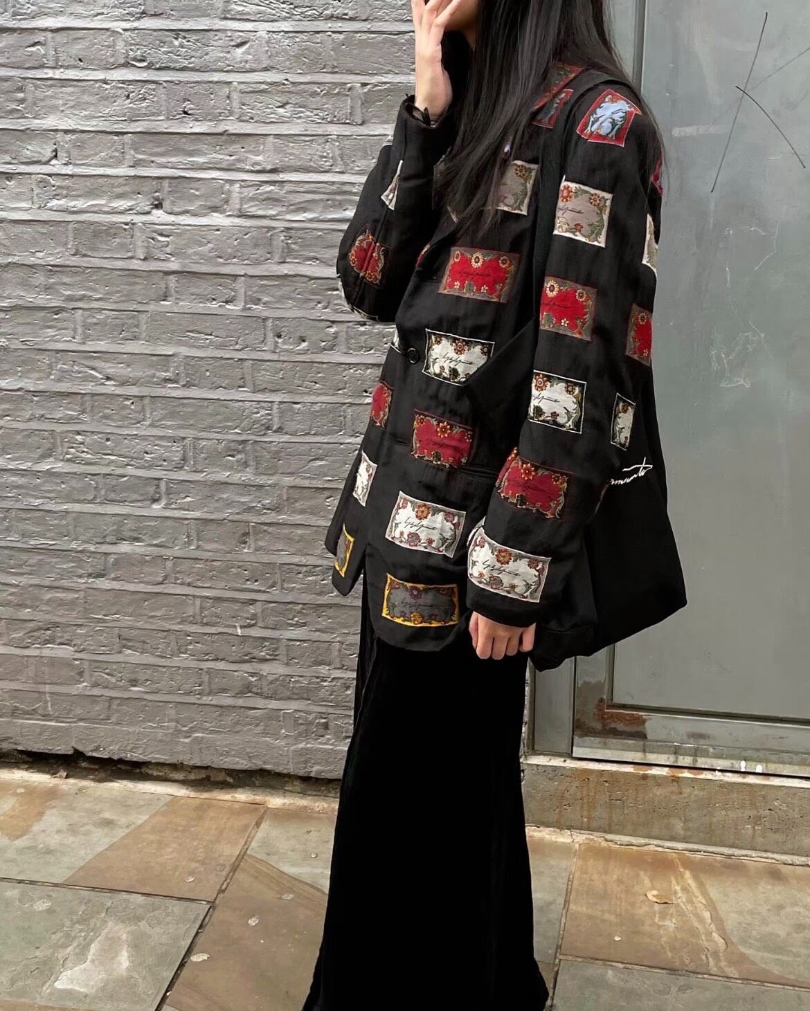 Yohji Yamamoto 2001AW King Poker Jacket — label