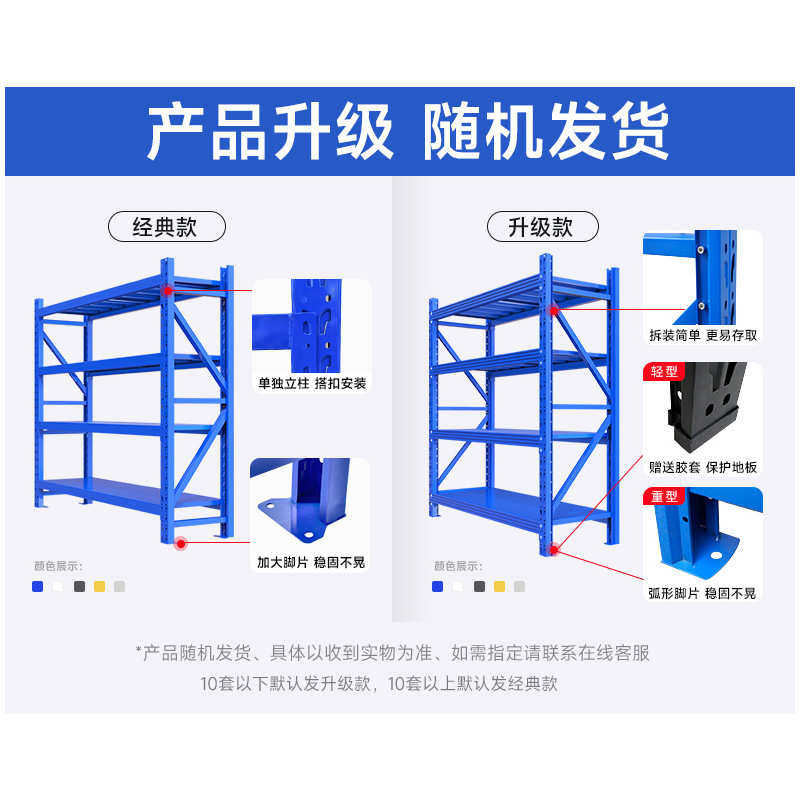 重型货架定制仓储仓库置物架中型库房货架铁架子定制550kg,商业/办公家具,仓储货架,淘宝优惠券,粉丝福利购,淘宝优惠卷