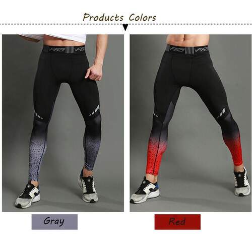 Running Compression Pants Tights Men Sports Leggings Fitness