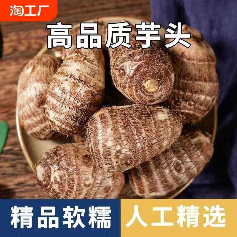 新鲜现挖云南牛奶小芋头软糯毛芋头蔬菜香芋芋艿种子香糯沙地