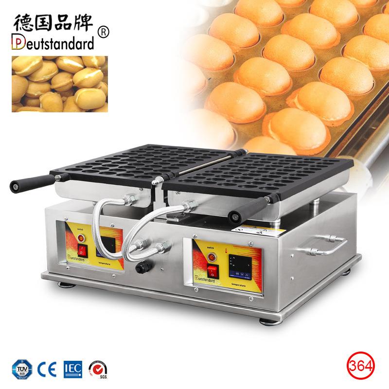 日本颗粒鸡蛋仔鸟巢蛋鹌鹑蛋鸡蛋华夫饼商用烤饼机烘培小吃设备