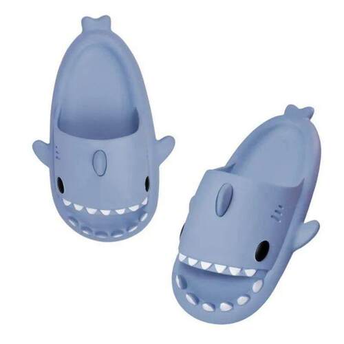Fashion Shark Slippers For Women Men Outdoor Beach Slides Ba