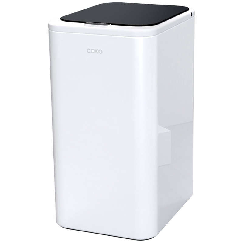 不锈钢智能感应垃圾桶自动电动客厅厨房厕所轻奢大容量家用筒厂家
