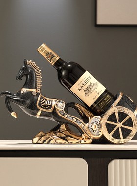 马酒架工艺品摆件创意装饰摆件