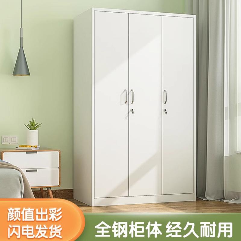 钢制家用卧室衣柜现代简约收纳柜独立衣柜