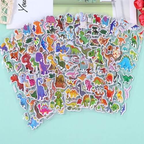 Kids stickers 1200+, 40 different Sheets, 3D Puffy Stickers