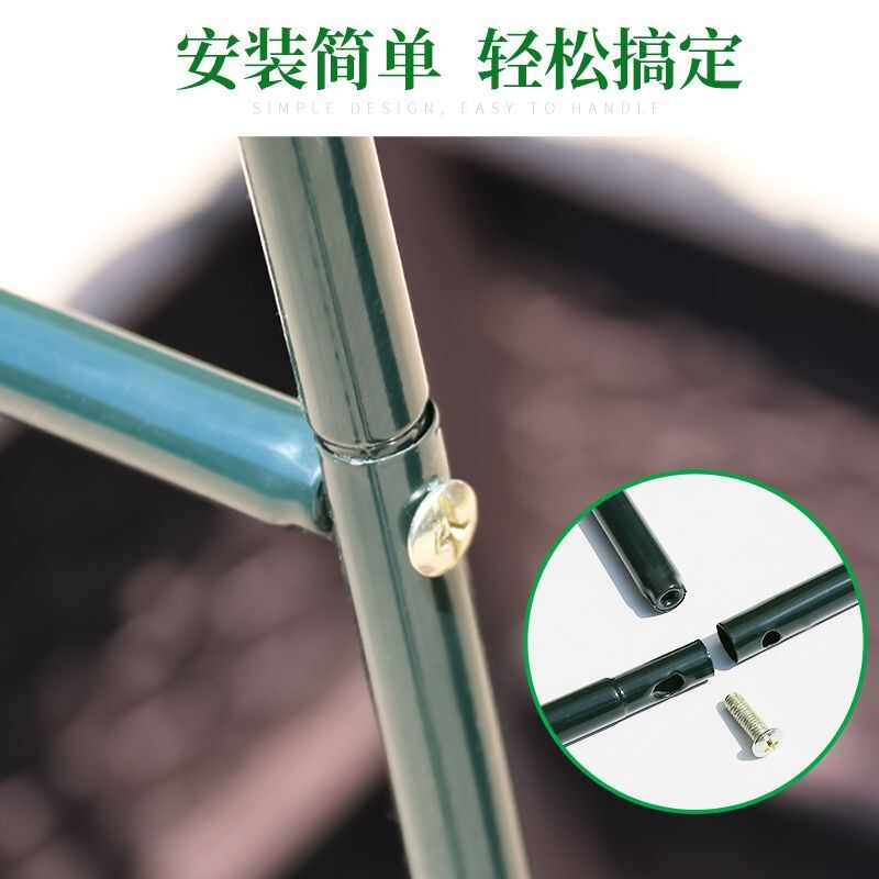 园艺拱门支架拱形阳台葡萄月季植物花盆庭院户外花架爬藤架种弘智