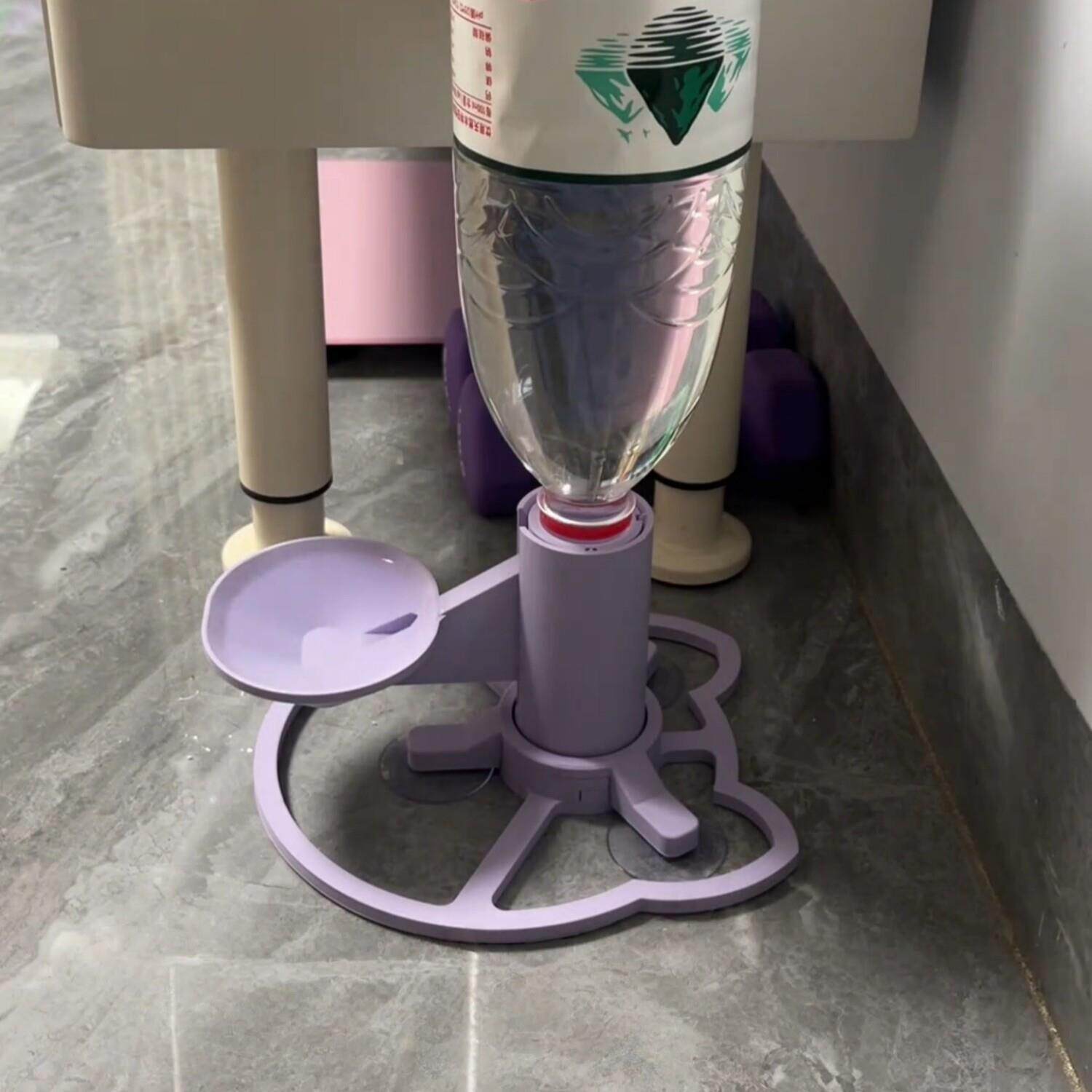 猫咪自动饮水机不插电宠物饮水器猫喝水神器防打翻水碗护颈喝水盆