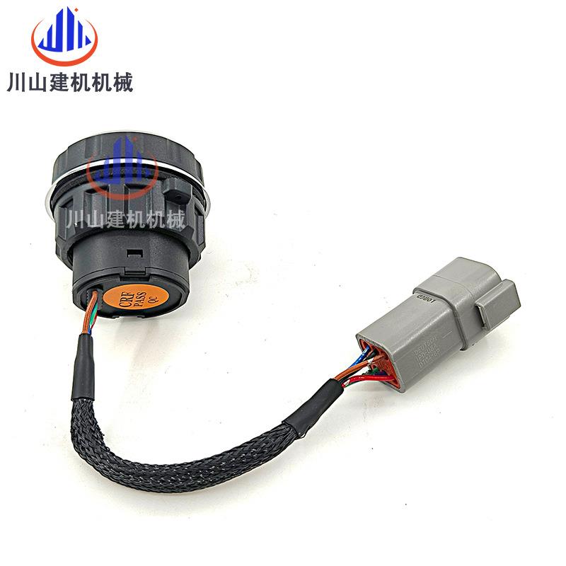 一挖掘机一键启动关开原厂三配件55606575PLC115135155215