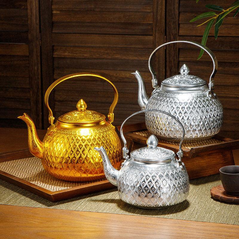 泰国锡器老式茶壶冷水壶家用复古冷水壶凉水杯装水容器大容量水壶