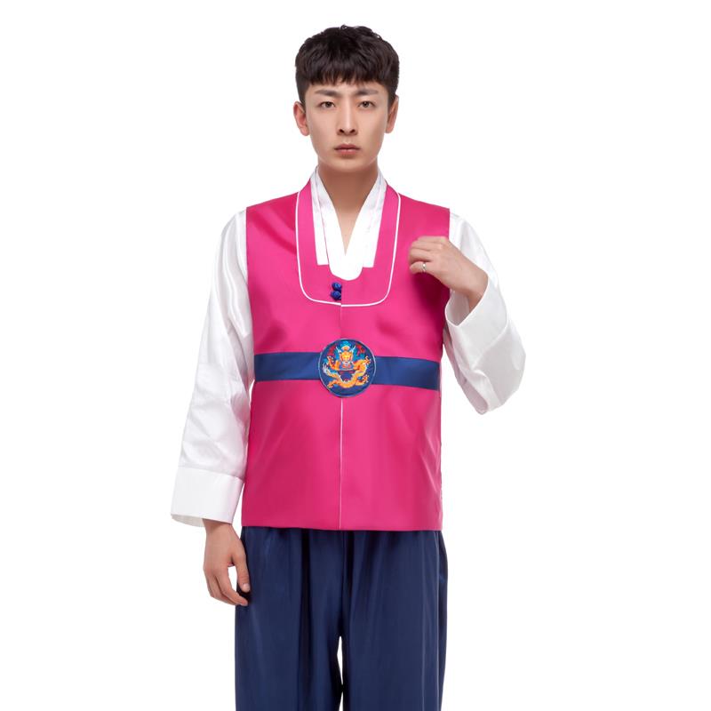 正品2传服025韩国统舞蹈韩男士表服装大长今朝鲜族少数民族演出演