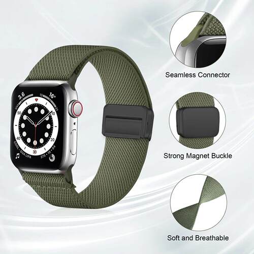Magnetic Loop For Watch Band 40mm 44mm 45mm 49mm 41mm 38mm
