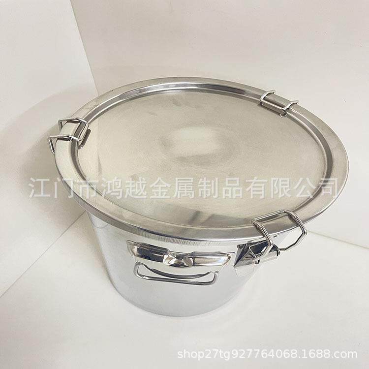 加厚不锈钢米桶粥桶茶叶桶活动耳桶酒桶发酵桶过滤桶运输桶多用桶