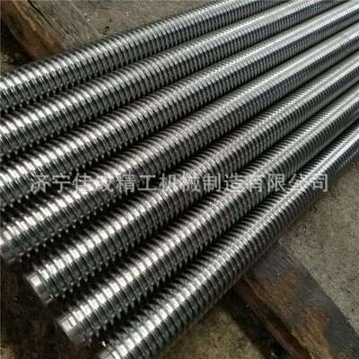 厂家直销升降丝杆加工机床梯形螺纹丝杆大直径左右旋Tr50T60T70