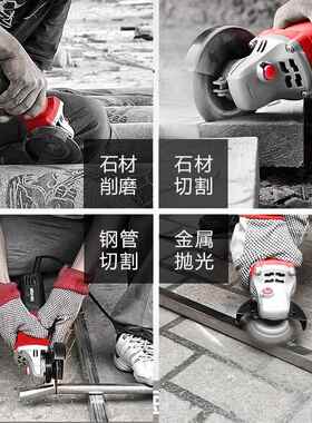 22096V角磨282机/2583砂轮抛光切割角向5磨光机便携便携款