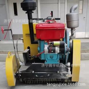 TYKW 800D宽电动混凝土路面刻纹机500宽柴油自行走刻痕机刻纹机