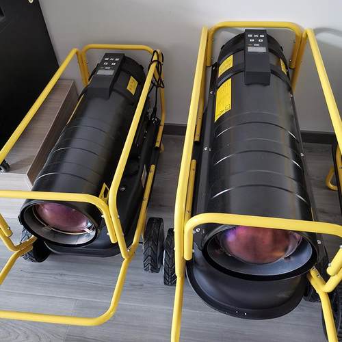 工业油暖风功机养殖畜牧燃育雏油加热暖风机车柴间大率BNJ热风炉