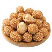 芝麻花生豆多味裹衣花生香酥下酒坚果小零食芝麻球怀旧鱼皮花生