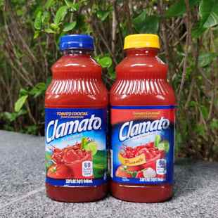 美国Clamato Tomato Cocktail Juice946ml摩特牌比堪特番茄调酒汁