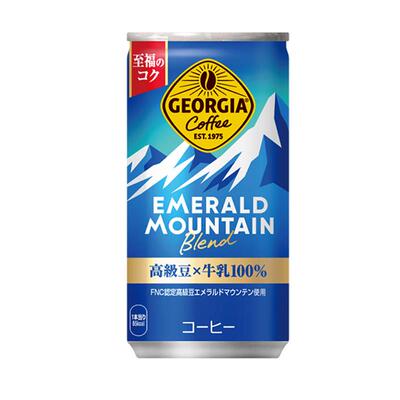 日本进口可口可乐GEORGIA乔治亚冰山咖啡拿铁牛奶味即饮咖啡185g