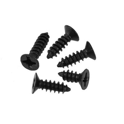 2M字6镀黑锌M平头十槽自攻螺钉CKP黑色-304不锈钢沉头自攻螺丝