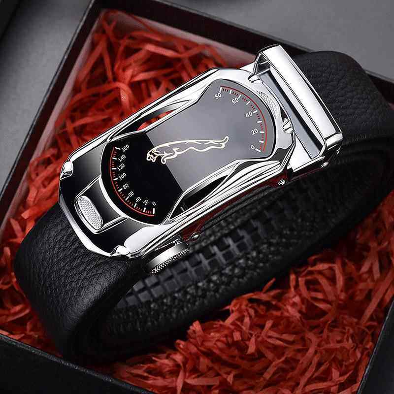 腰带男款青少年男士皮带年轻人简约腰带商务时尚韩版跑车学生休闲