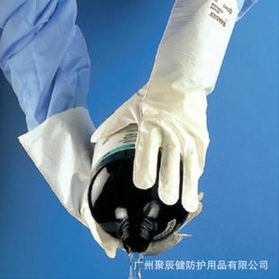 Ansell安思尔2-100复合膜手套 三氯乙烯溶剂防护手套 化工实验室