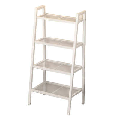 金属梯形置物架家用厨房客厅多层收纳架现代简约落地式阳台储物架