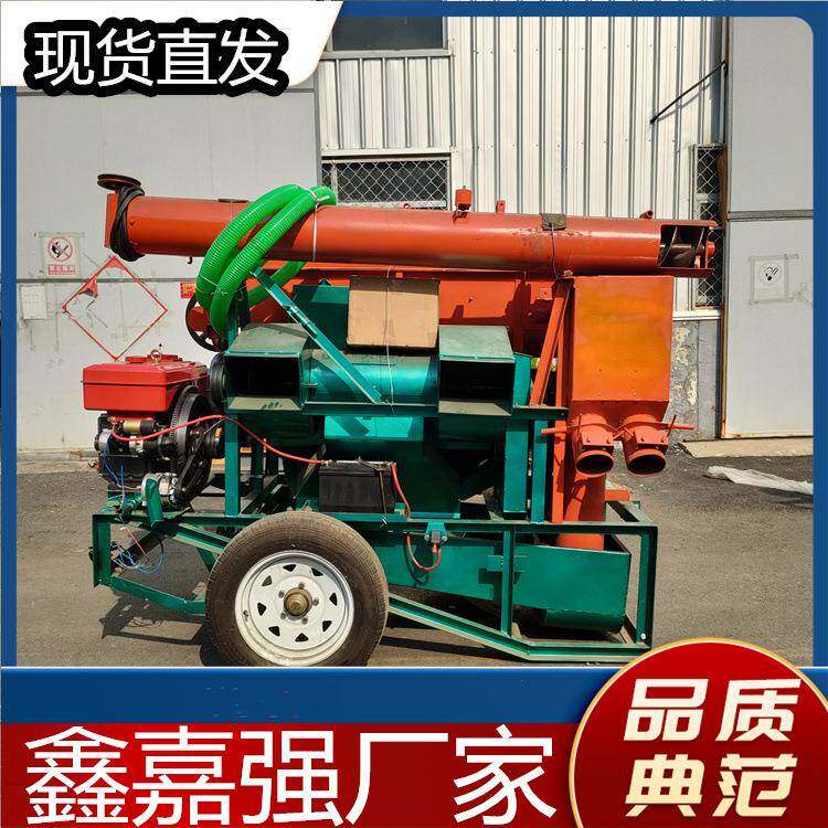 大型两用玉米脱粒机铲车上料玉米打粒机拖拉机带动脱玉米机