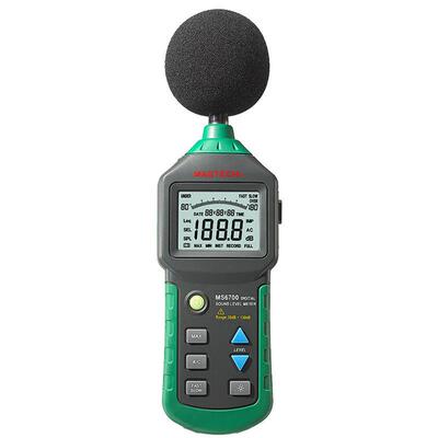 MASTECH华仪MS6700数字声级计时间显示快慢响应选择量程噪音分贝