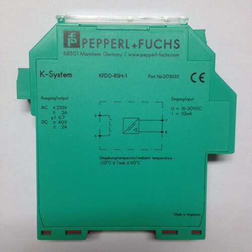 KFD2-STC5-EX1德国P+F模拟量输入安全栅