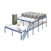 重型阁楼平台厂家仓库搭建二层钢结构隔层承重可拆卸工字钢货架