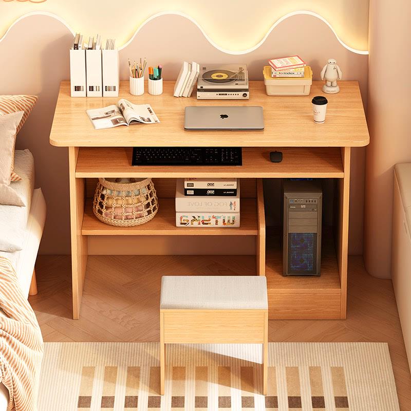 电脑桌简易台式书桌家用学生小户型现代简约写字卧室办公桌桌子