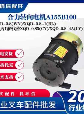XQD-0.8(WN)/XQD-0.8-1(BL合力转向电机A155B100合力江淮叉车电机