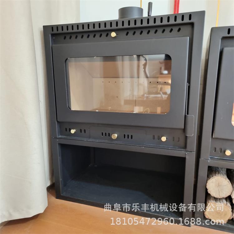 二次燃烧真火燃木壁炉一炉多用70型家用民宿别墅用采暖炉