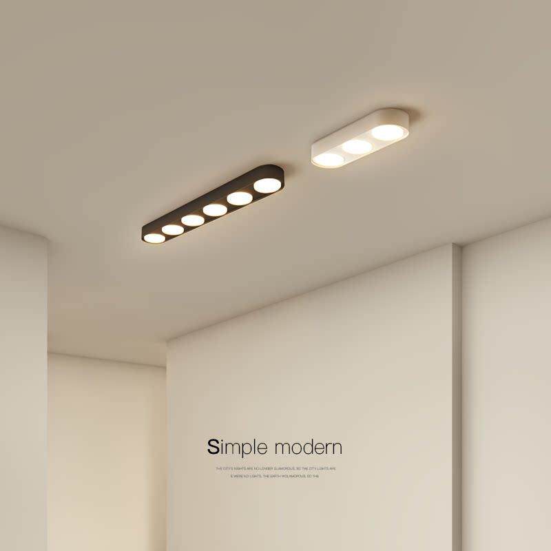 光创意无主灯客厅灯超薄吸顶灯led卧室走道灯斗胆2025新款灯具