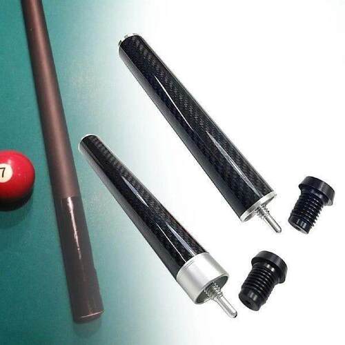 Pool Cue Extender Billiards Aluminum Alloy Telescopic Cue