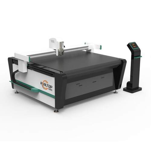 家纺布料家居服装布料打版单层切割机羊剪绒针织梭织面料裁剪机