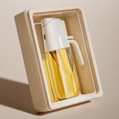 物鸣喷倒两用喷油壶家用酱油醋调味瓶油罐壶厨房玻璃雾化喷壶油瓶