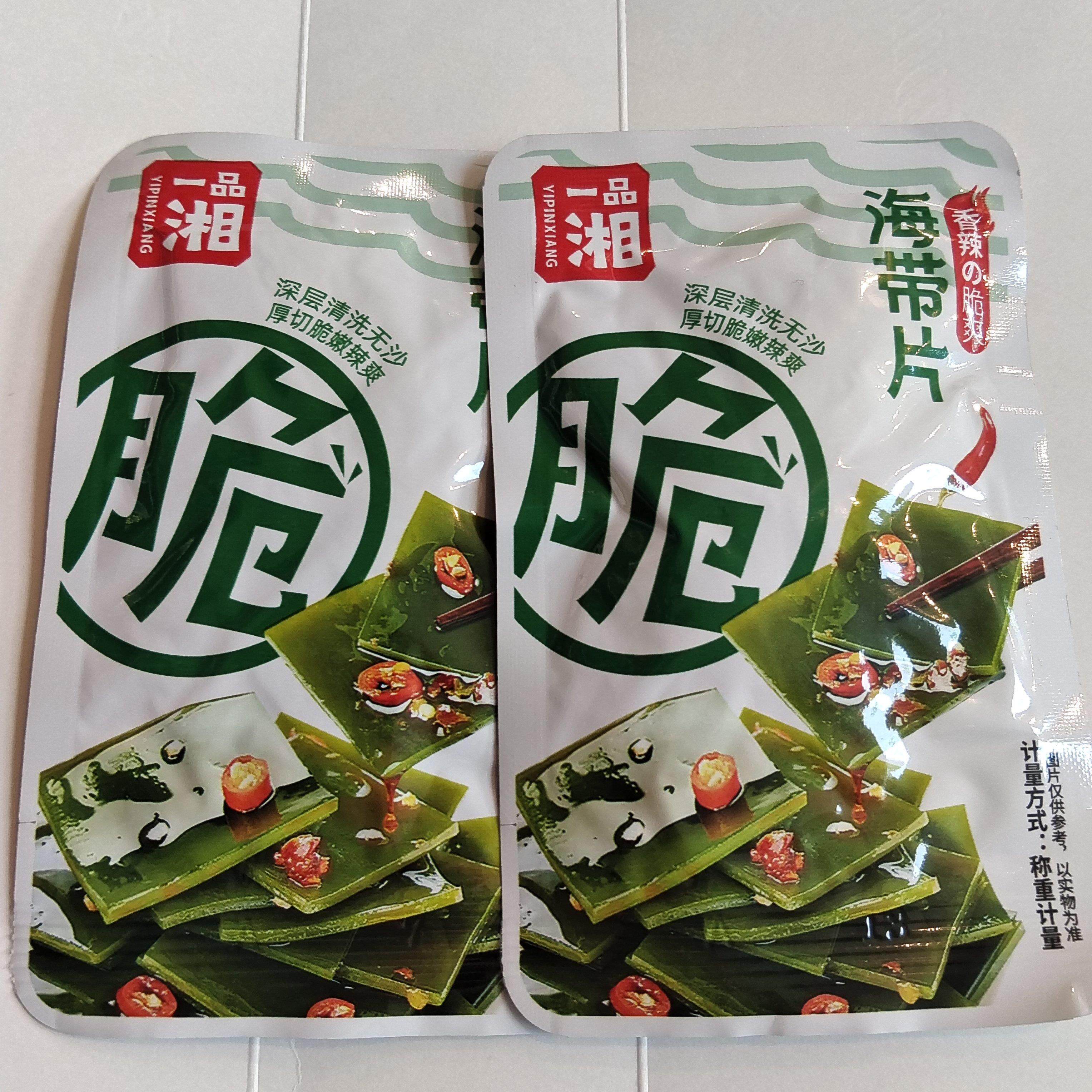 新货一品湘香辣脆莴笋海带片