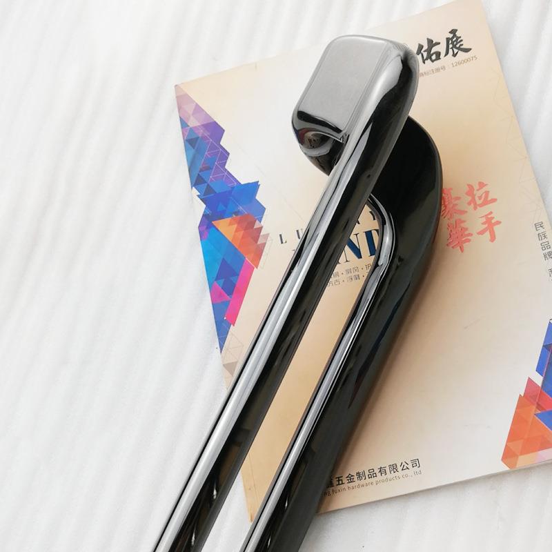 酒店精铸偏心大门拉手支持定 制KTV仿古玻璃门推门把手别墅门拉手