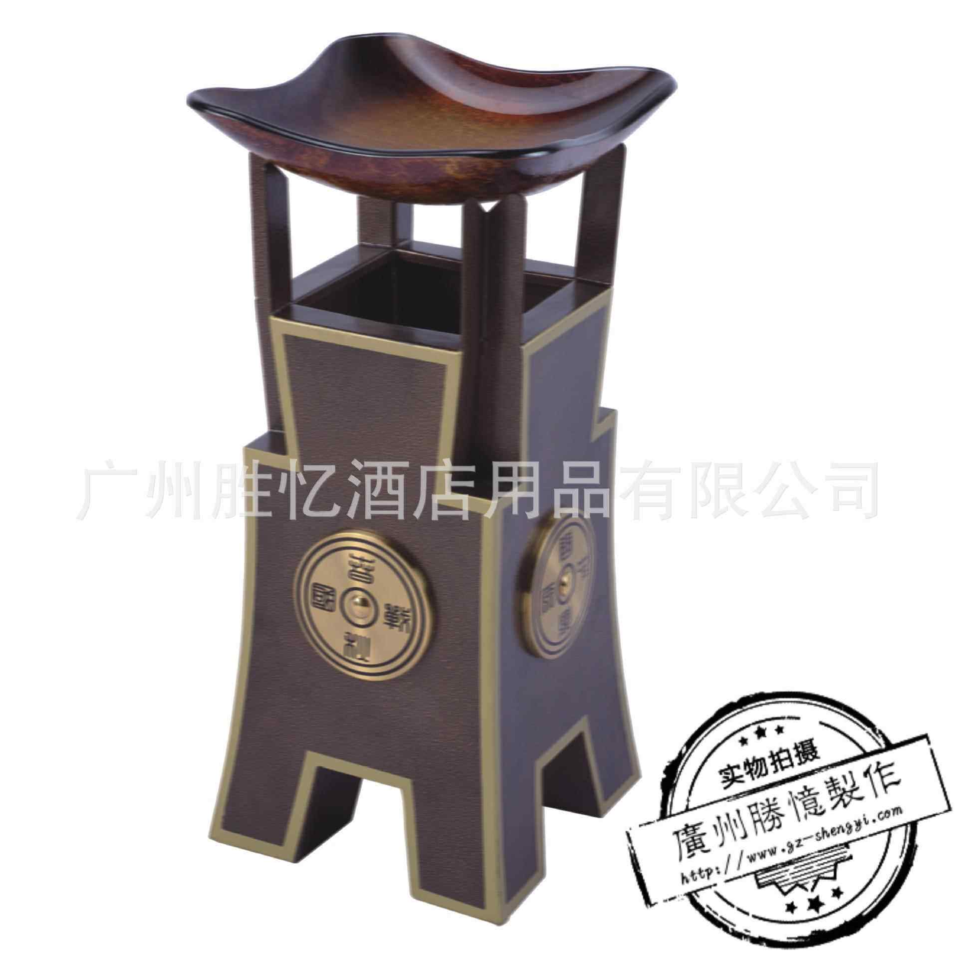 新款宝鼎座地烟灰桶高档酒店商场电梯口KTV垃圾桶
