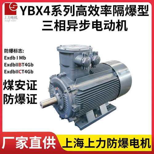 高效隔爆电机上力YBX4-355M1-6185W380/660V支持B3/B35/V1/B5