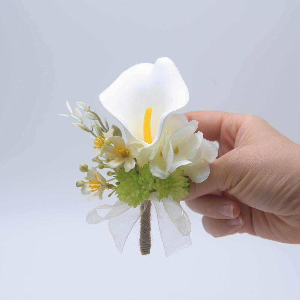 结婚胸花新郎新娘襟花PU马蹄莲手工制作胸针舞会派对仿真花束,节庆用品/礼品,胸花,淘宝优惠券,粉丝福利购,淘宝优惠卷