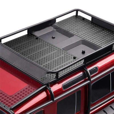 3pcs Luggage Rack Scratch Proof RC Car Metal Roof Equipped