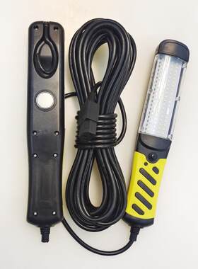LED汽车检修灯工作灯汽修应急维修灯 品字形插口电动车磁铁照明灯