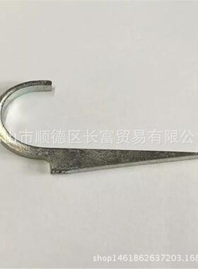 联塑出口装4分码钉水管钉pvc管钩钉管卡喉码6分码钉1寸扁钩钉