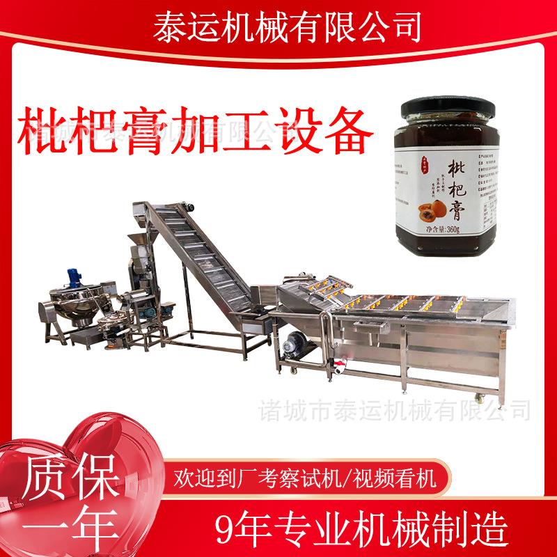 枇杷膏生产机器菠萝果膏生产线小型山楂膏浓缩机器大枣膏加工机器